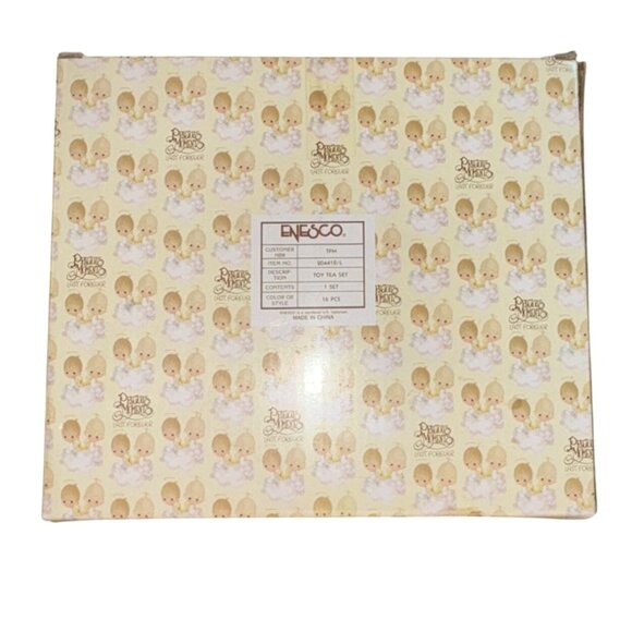 Precious Moments Toy China Tea Set 1985 Clown #204412-Missing 1 Cup - Picture 3 of 11